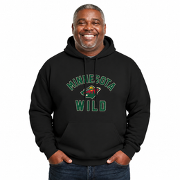 Minnesota Wild Hoodie Pullover Sweatshirt - Black