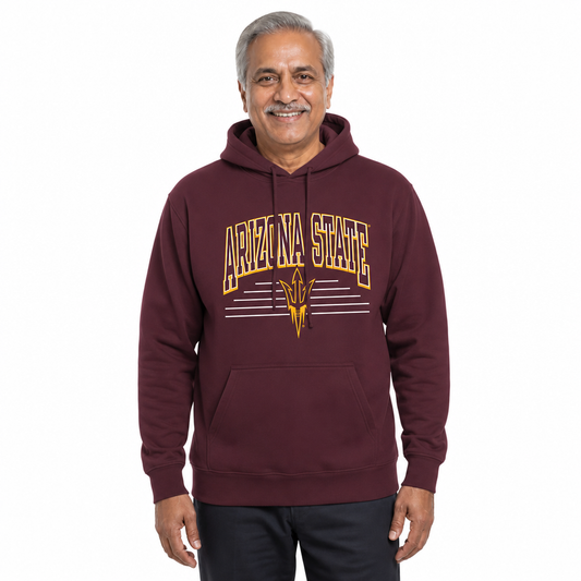 Arizona State Sun Devils NCAA Overtime Classics Hoodie - Maroon