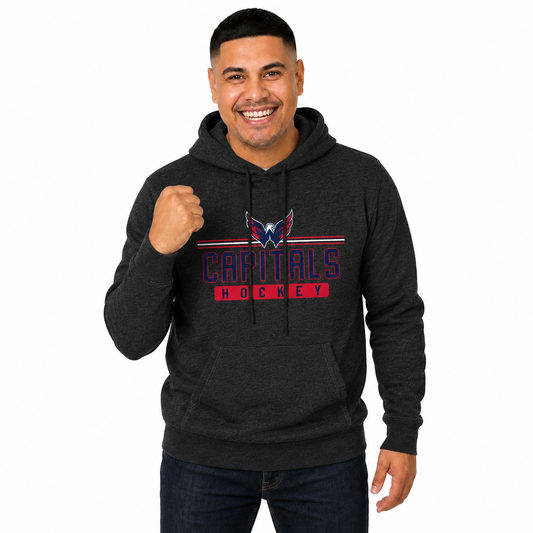 Washington Capitals Capitals Hoodie Sweatshirt for Men and Women - Charcoal