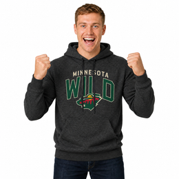 Minnesota Wild Wild Hoodie Fleece Sweatshirt for Men and Women - Black Heather