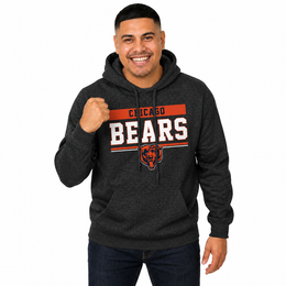 Chicago Bears Charcoal Gameday Hoodie - Charcoal