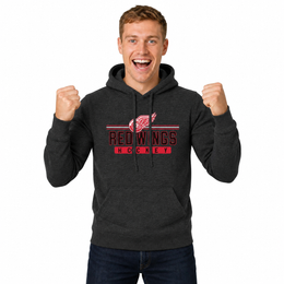 Detroit Red Wings Red Wings Hoodie Sweatshirt for Men and Women - Charcoal