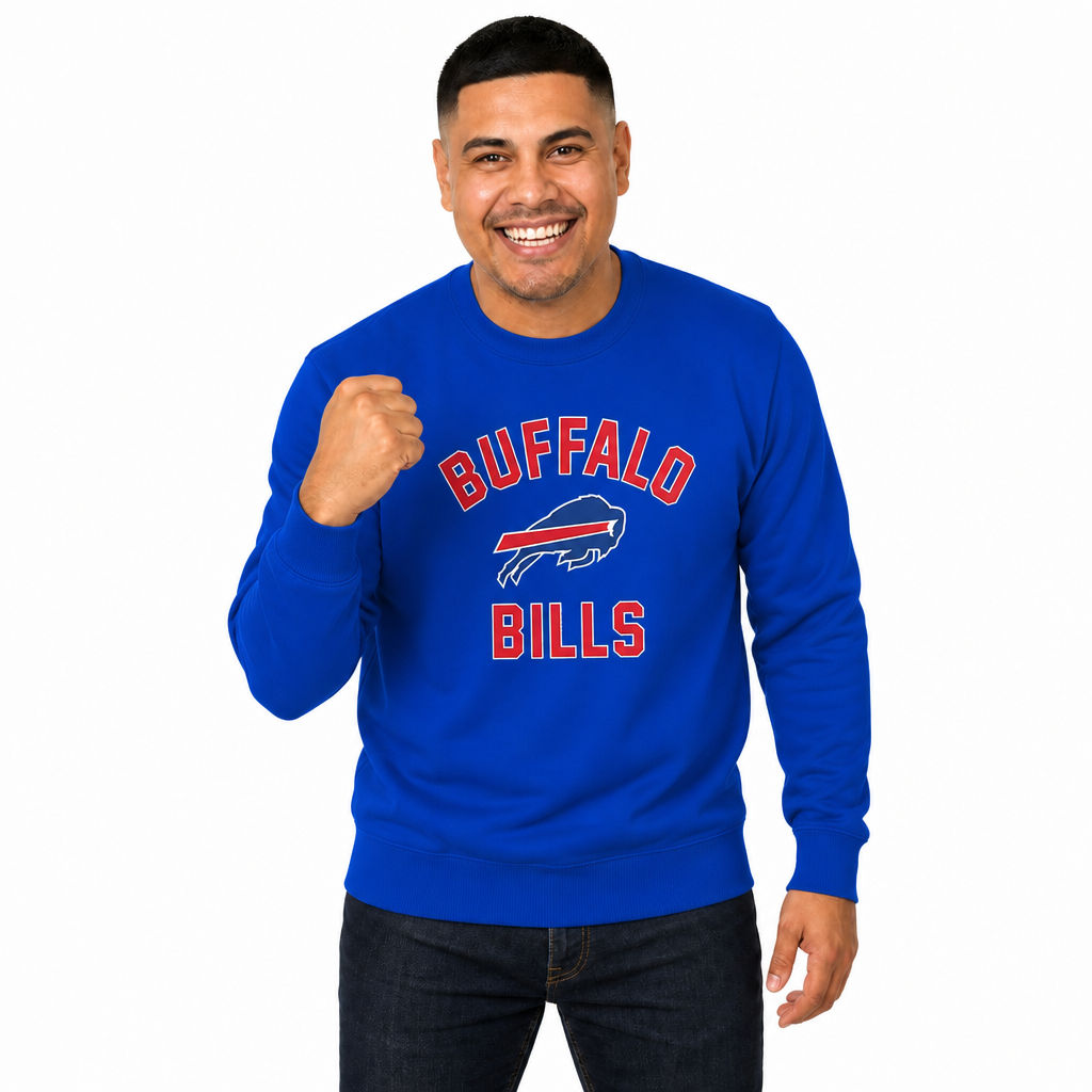 Buffalo Bills  NFL Crewneck Sweatshirt - Royal