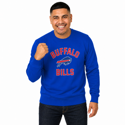 Buffalo Bills  NFL Crewneck Sweatshirt - Royal