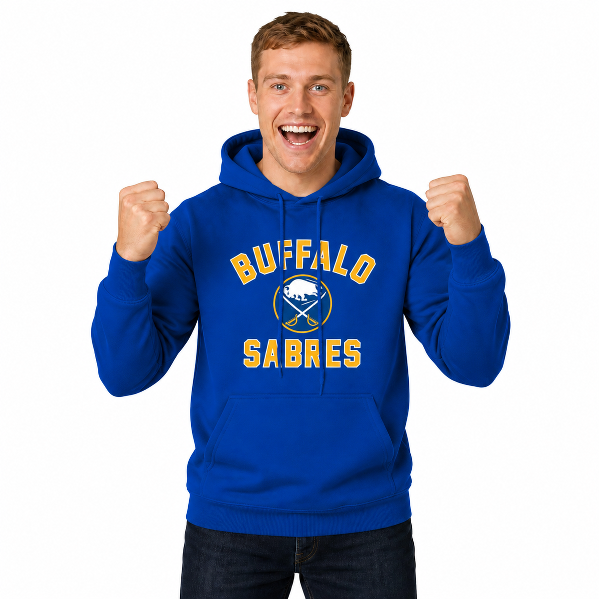 Buffalo Sabres Hoodie Pullover Sweatshirt - Royal