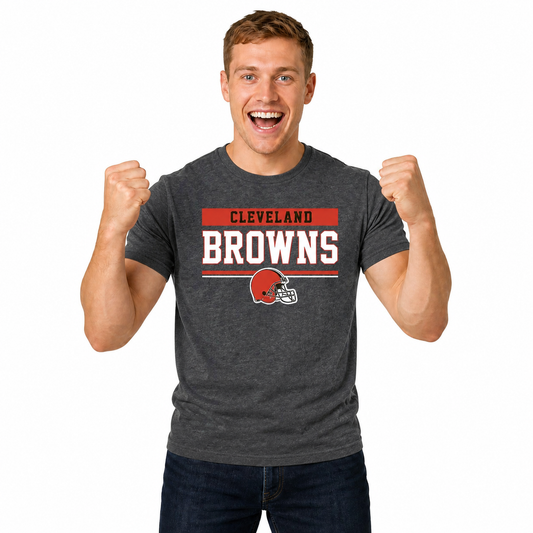 Cleveland Browns Charcoal T-Shirt for Men and Women - Charcoal