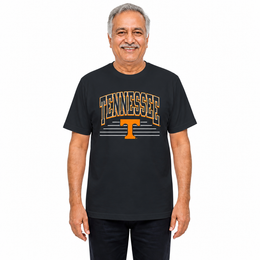 Tennessee Volunteers  NCAA Overtime Classics Unisex T-Shirt - Black