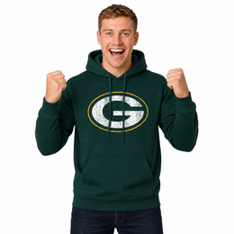 Green Bay Packers Modern Throwback Fleece Hoodie - Green