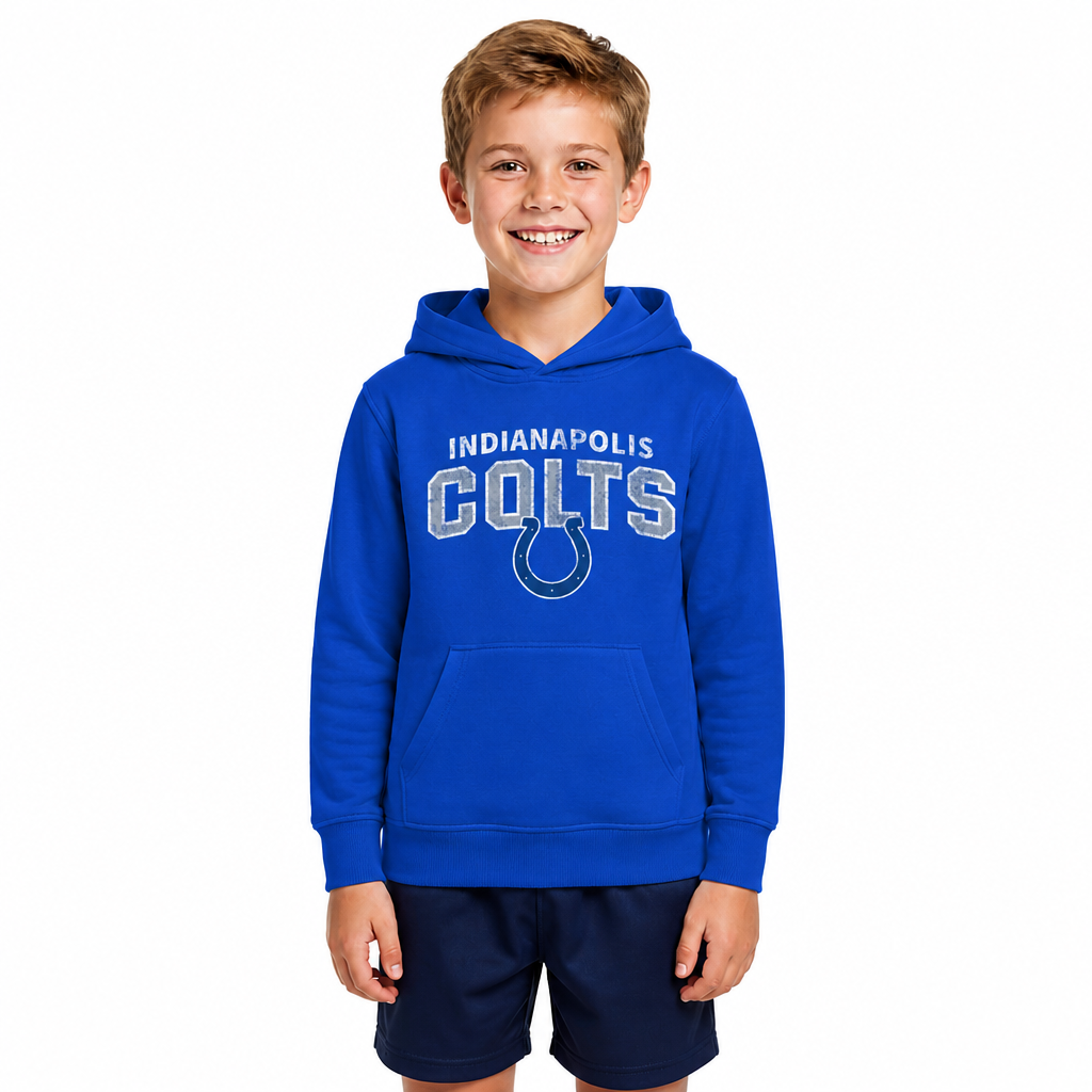 Indianapolis Colts NFL Youth Starting Fresh Hoodie for Boys and Girls - Royal