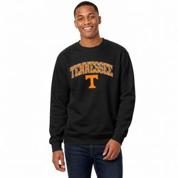 Tennessee Volunteers Adult Arch & Logo Soft Style Gameday Crewneck Sweatshirt - Black
