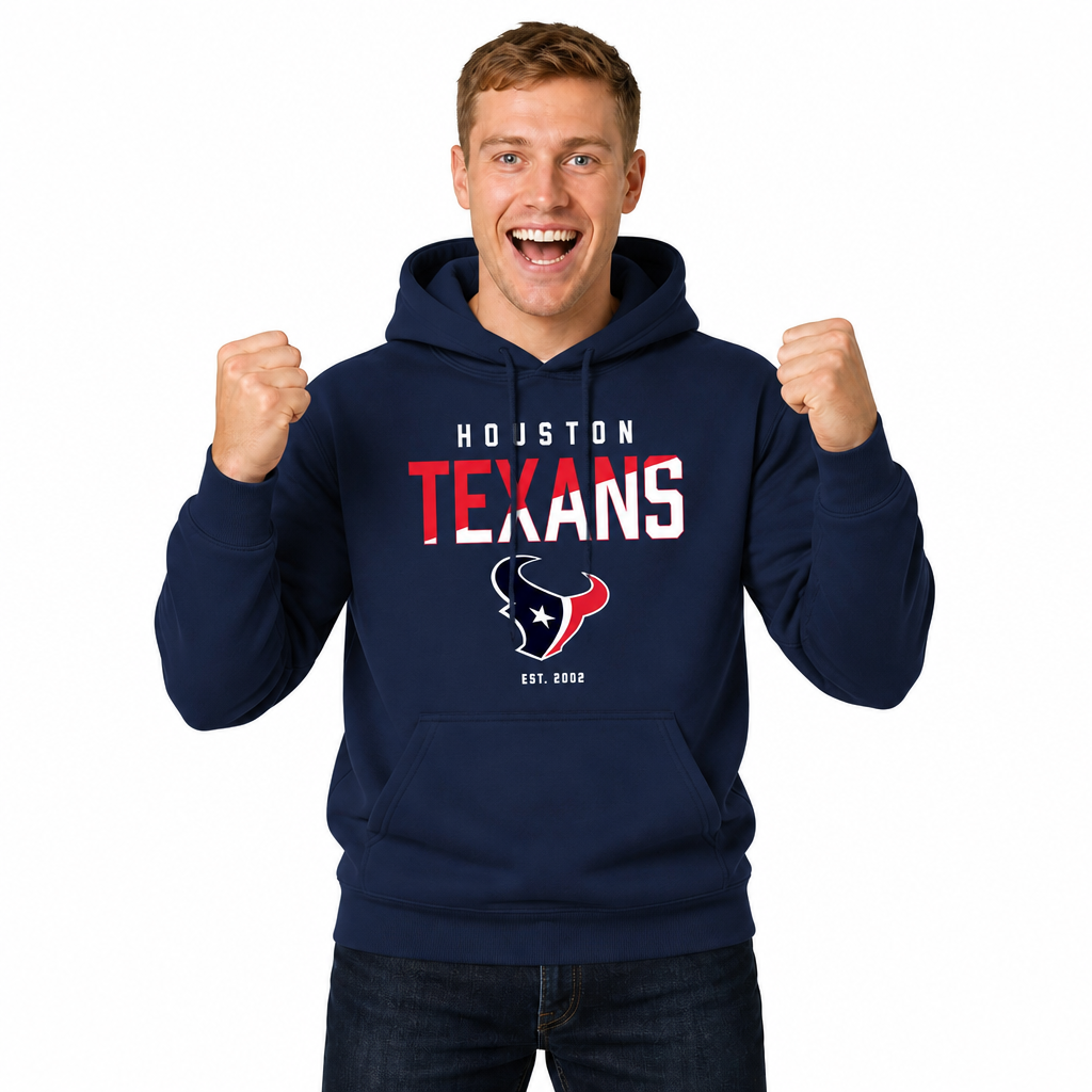 Houston Texans Texans Hoodie Fleece Sweatshirt for Men and Women - Navy