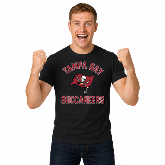 Tampa Bay Buccaneers NFL Gameday T-Shirt for Men and Women - Black