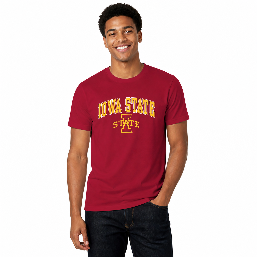 Iowa State Cyclones NCAA Adult Gameday Cotton T-Shirt - Cardinal