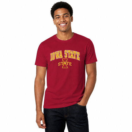Iowa State Cyclones NCAA Adult Gameday Cotton T-Shirt - Cardinal