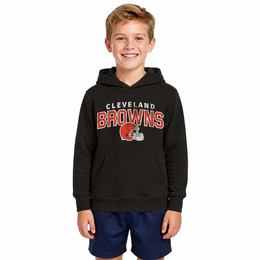 Cleveland Browns NFL Youth Starting Fresh Hoodie for Boys and Girls - Brown