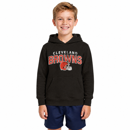 Cleveland Browns NFL Youth Starting Fresh Hoodie for Boys and Girls - Brown