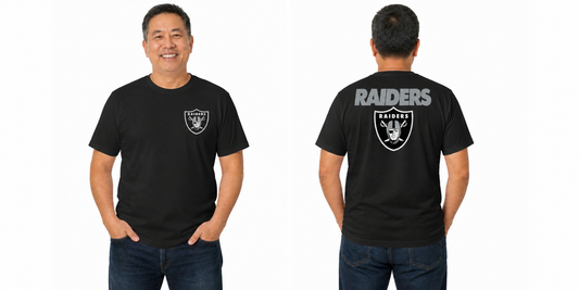 Las Vegas Raiders NFL Final Countdown T-Shirt Men Women - Black