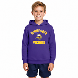 Minnesota Vikings Youth Gameday Hoodie Sweatshirt - Purple