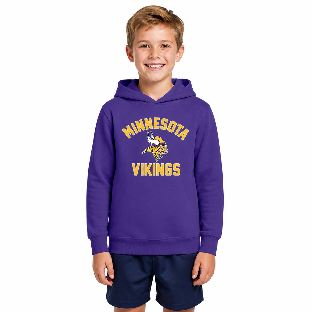 Minnesota Vikings Youth Gameday Hoodie Sweatshirt - Purple
