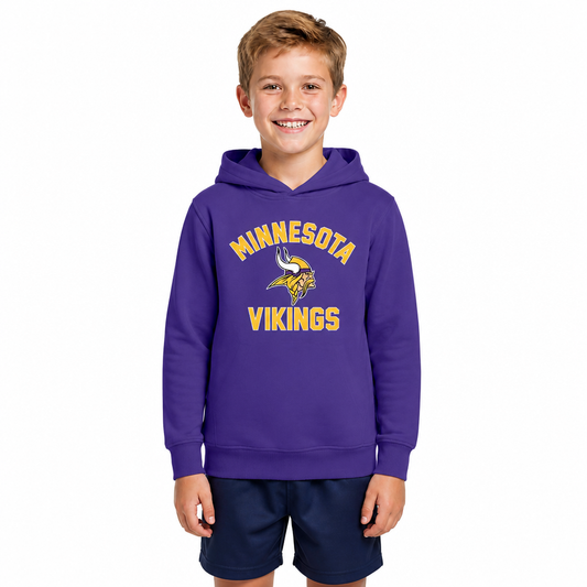 Minnesota Vikings Youth Gameday Hoodie Sweatshirt - Purple