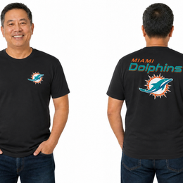 Miami Dolphins NFL Final Countdown T-Shirt Men Women - Black