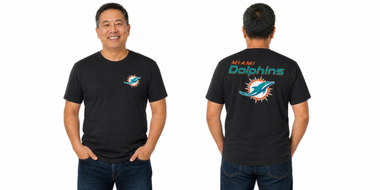 Miami Dolphins NFL Final Countdown T-Shirt Men Women - Black