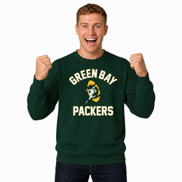 Green Bay Packers Gameday Crewneck Sweatshirt - Forest Green