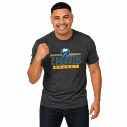 Buffalo Sabres T-Shirt NHL Heather Charcoal - Charcoal