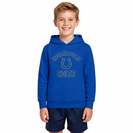 Indianapolis Colts Youth Gameday Hoodie Sweatshirt - Royal