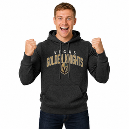 Las Vegas Golden Knights Golden Knights Hoodie Fleece Sweatshirt for Men and Women - Black Heather