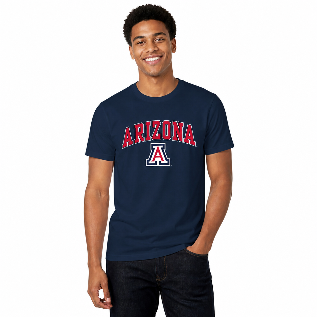 Arizona Wildcats NCAA Adult Gameday Cotton T-Shirt - Navy