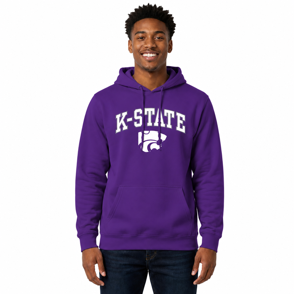 KSST Arch & Logo Gameday Hoodie - Purple