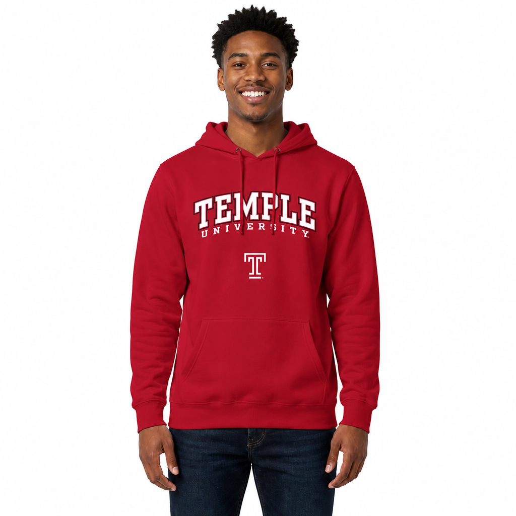 TEMP Arch & Logo Gameday Hoodie - Maroon