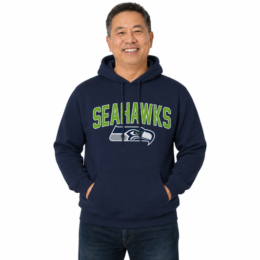 Seattle Seahawks NFL Home Team Hoodie Sweatshirt - Navy