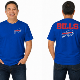 Buffalo Bills NFL Final Countdown T-Shirt Men Women - Royal