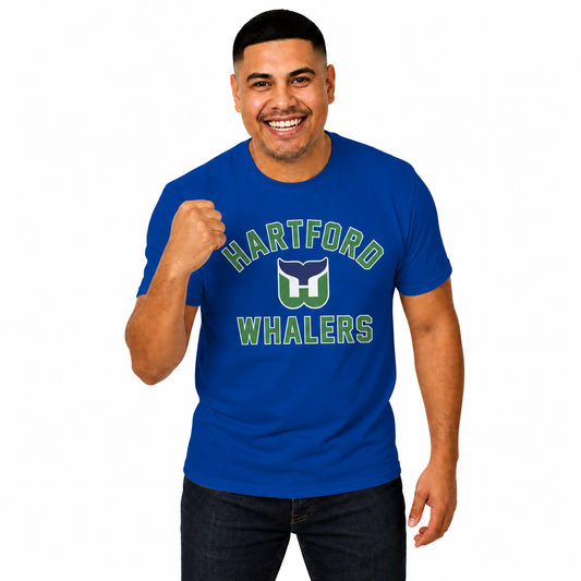 Hartford Whalers Whalers Royal Blue Gameday T-Shirt for Men and Women - Royal