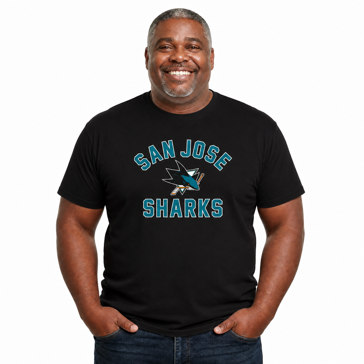 San Jose Sharks NHL Gameday T-Shirt - Black