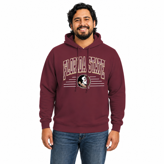 Florida State Seminoles  Overtime Classics Fleece Hoodie Sweatshirt - Garnet
