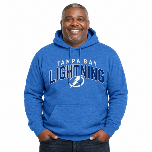 Tampa Bay Lightning Lightning Hoodie Fleece Sweatshirt for Men and Women - Royal