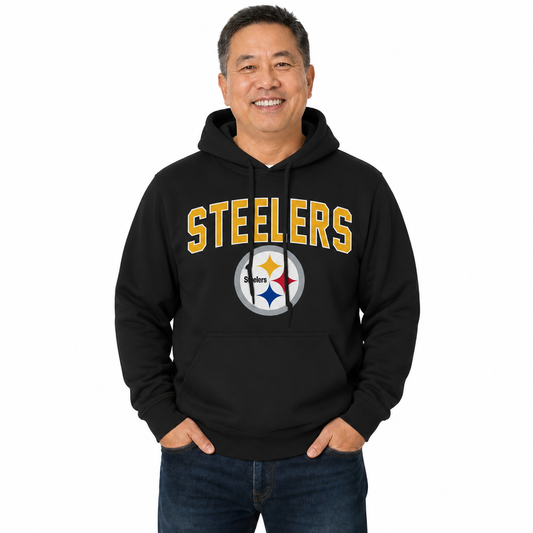 Pittsburgh Steelers NFL Home Team Hoodie Sweatshirt - Black