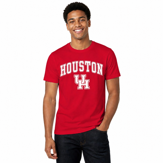 Houston Cougars NCAA Adult Gameday Cotton T-Shirt - Red