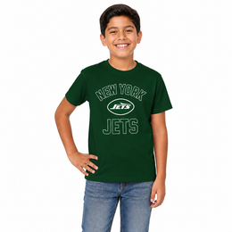 New York Jets  NFL Youth Football Tee Boys Girls Officially Licensed - Forest Green