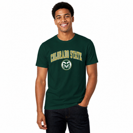 Colorado State Rams NCAA Adult Gameday Cotton T-Shirt - Green