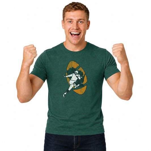 Green Bay Packers NFL Throwback Tee - Green