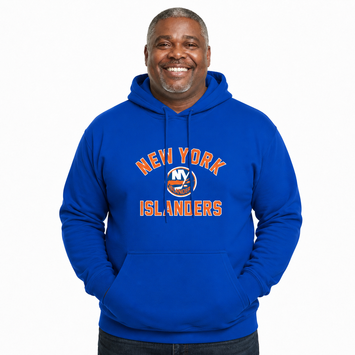 New York Islanders Hoodie Pullover Sweatshirt - Royal
