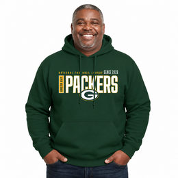 Green Bay Packers NFL Modern Endzone Fleece Hoodie Forest Green Sweatshirt - Forest Green