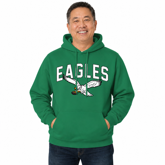 Philadelphia Eagles NFL Home Team Hoodie Sweatshirt - Kelly Green