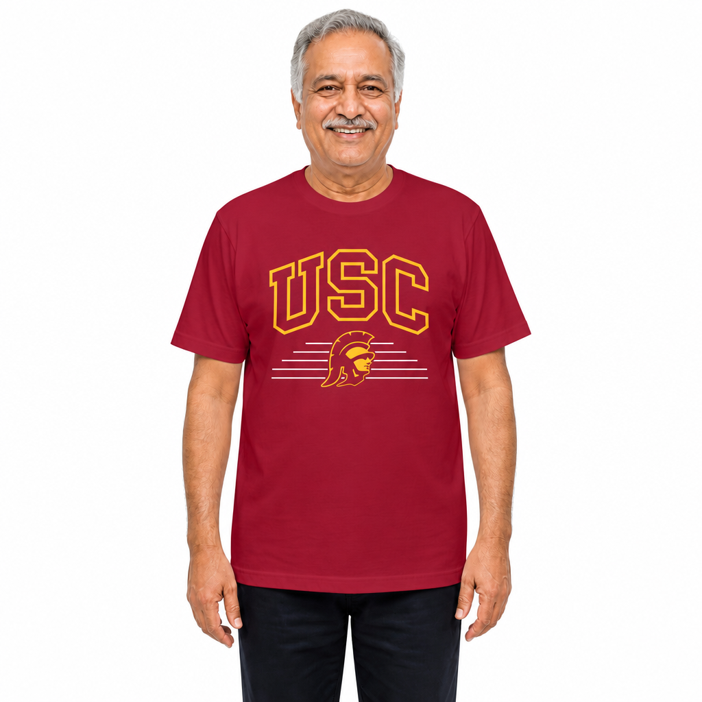USC Trojans  NCAA Overtime Classics Unisex T-Shirt - Cardinal
