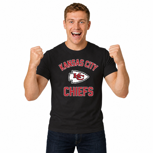 Kansas City Chiefs NFL Gameday T-Shirt for Men and Women - Black
