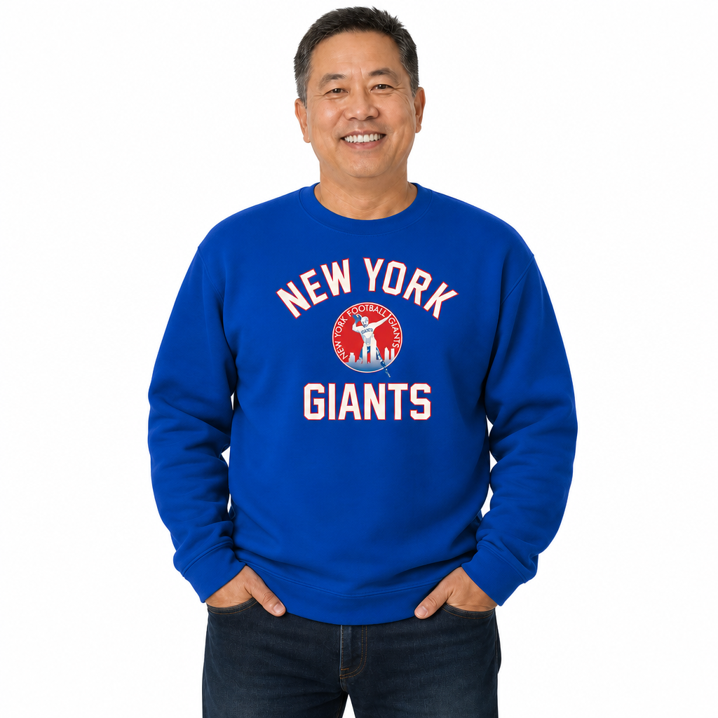New York Giants Gameday Crewneck Sweatshirt - Royal
